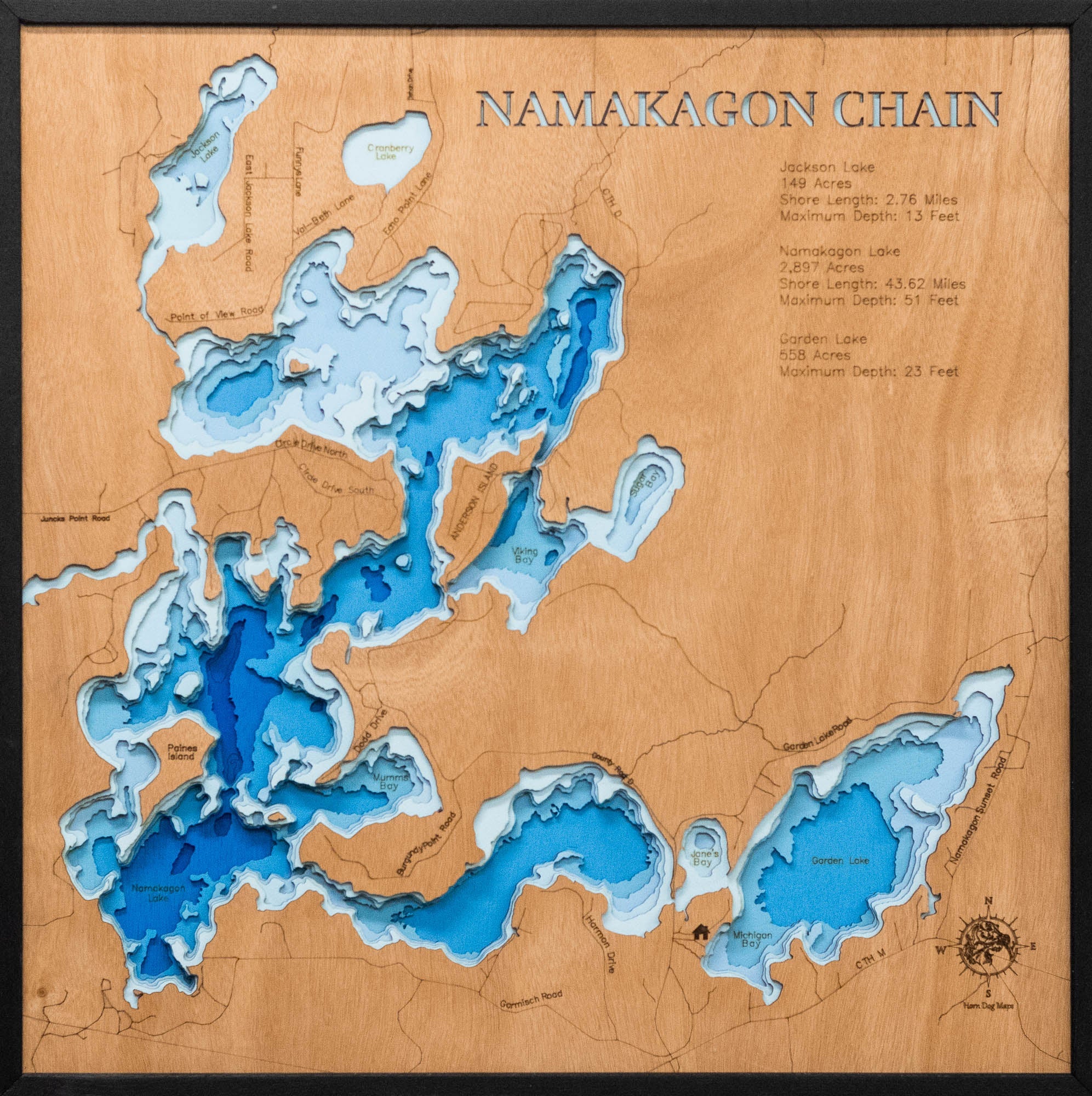 Namakagon Chain of Lakes (Bayfield)