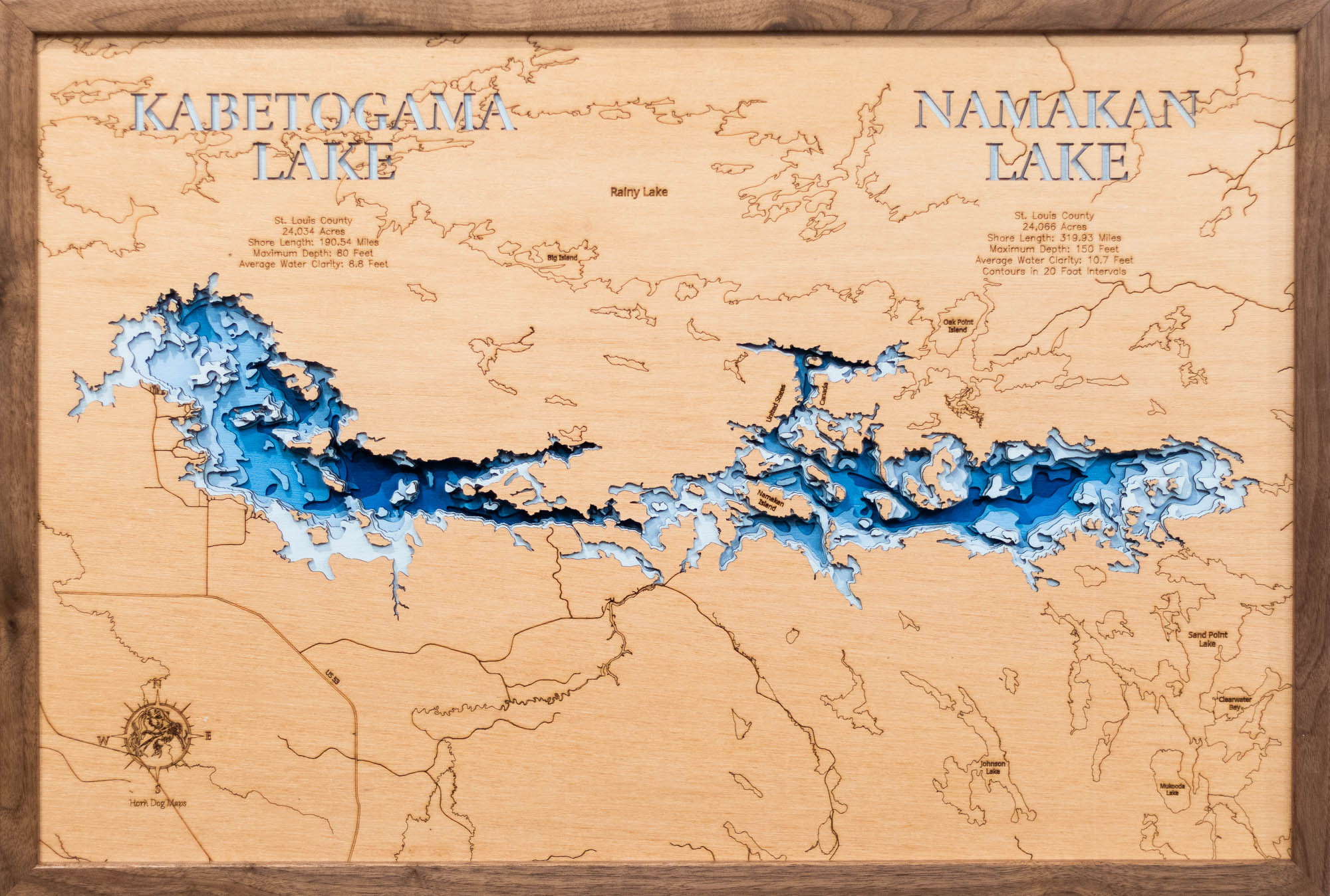 Namakan and Kabetogama (St. Louis)