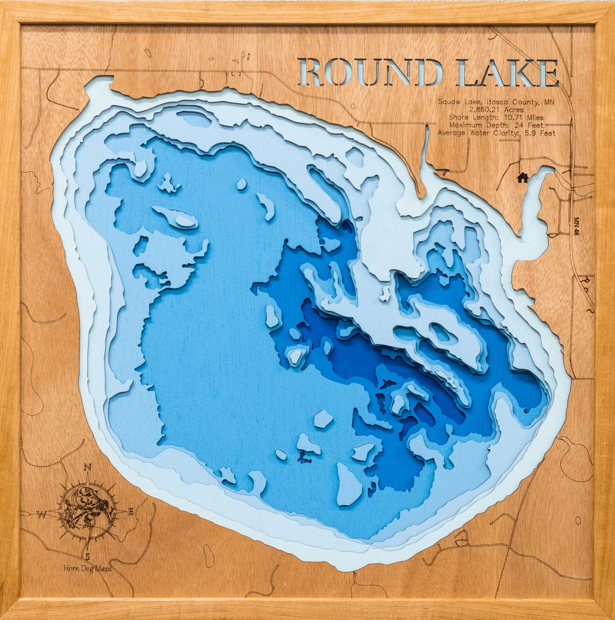 Round (Squaw Lake, Itasca)