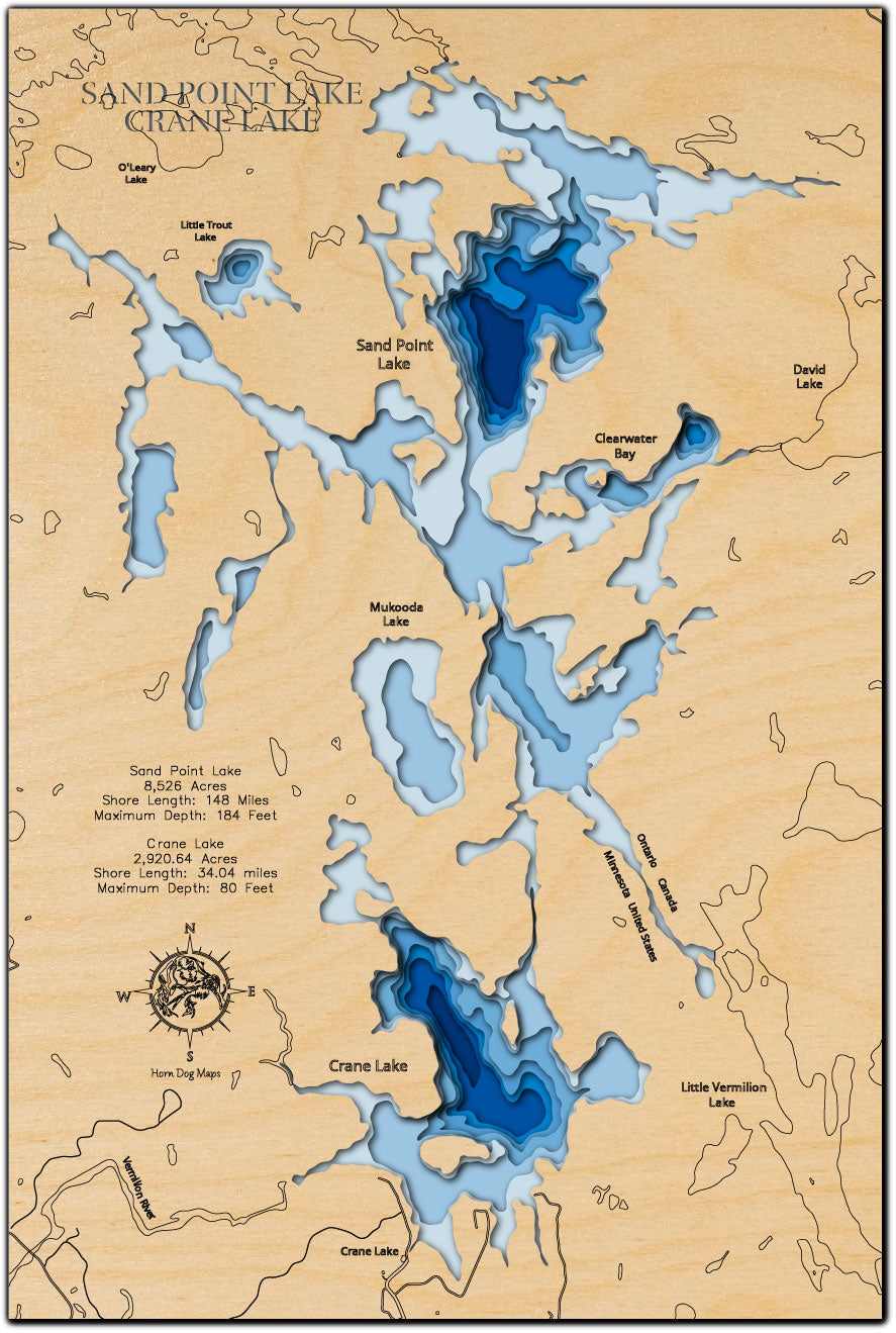 Sand Point Lake and Crane Lake (St. Louis)
