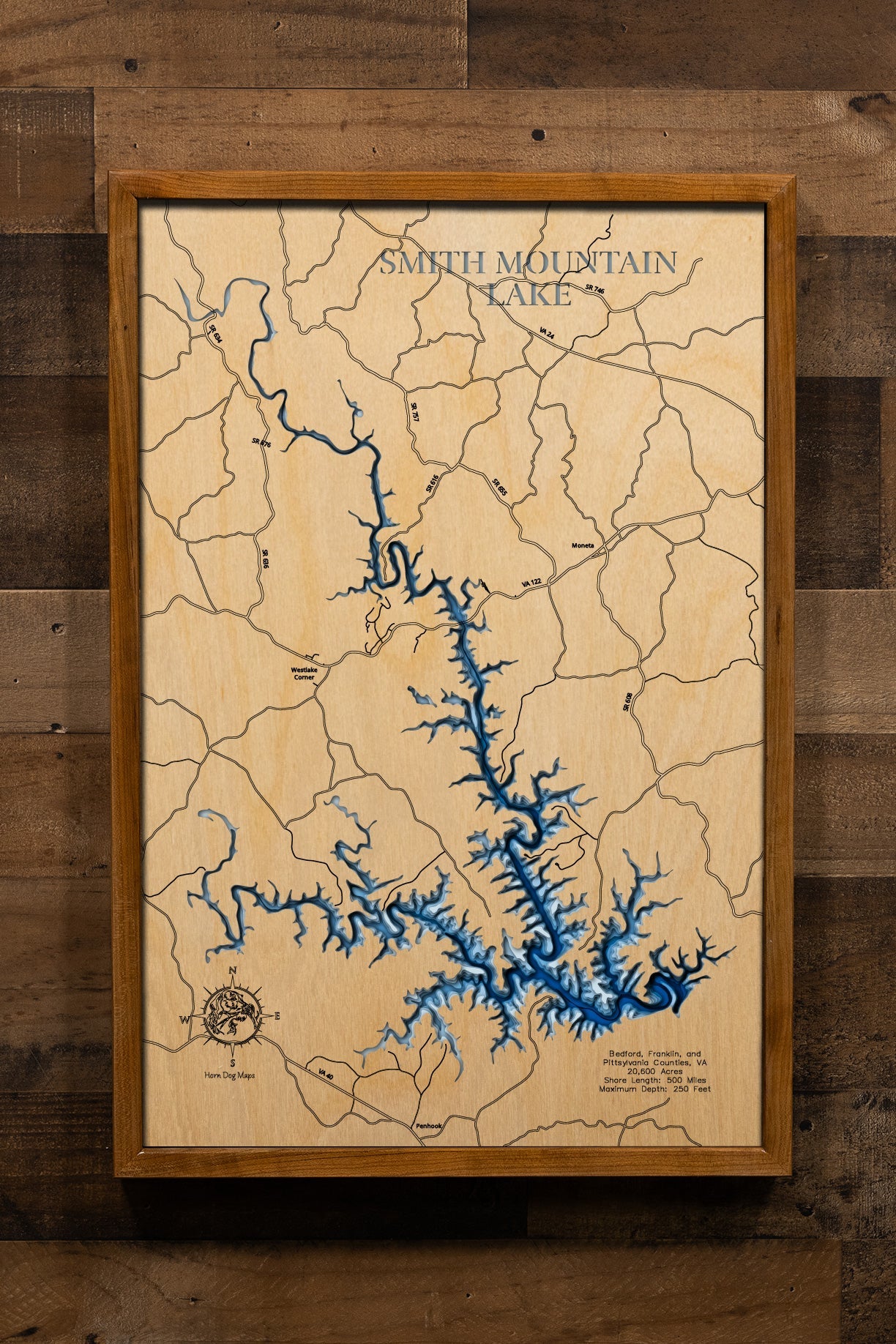 Smith Mountain (Bedford, Franklin, and Pittsylvania)