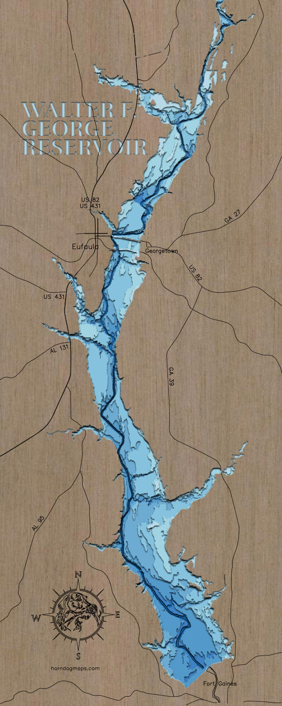 Walter F George Reservoir