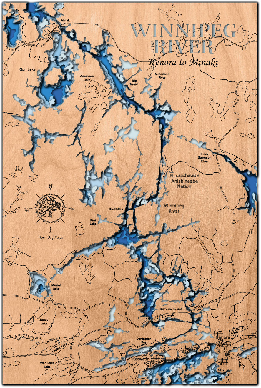 Winnipeg River - Kenora to Minaki